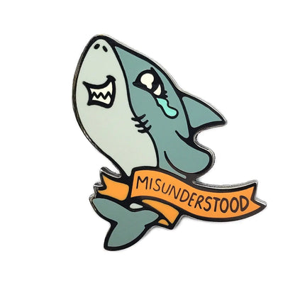 Misunderstood Shark Golf Ball Marker