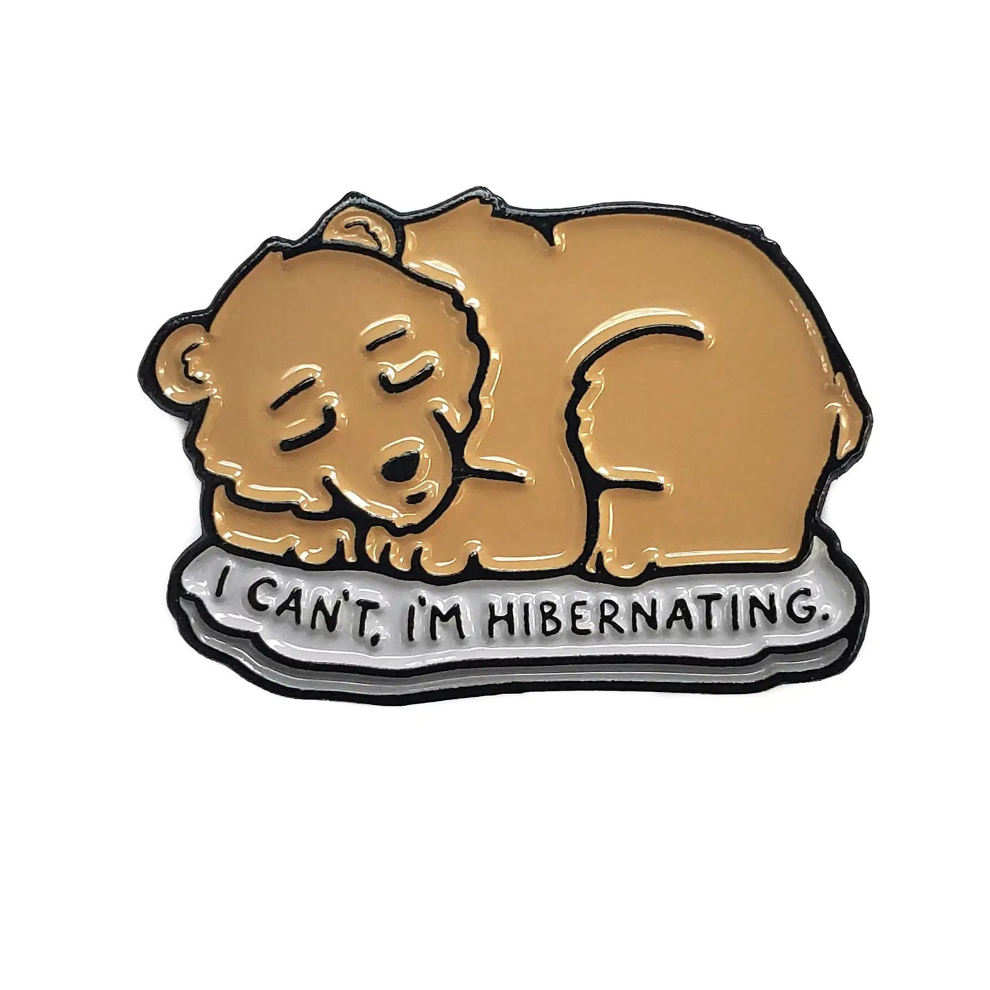 Hibernating Bear Golf Ball Marker