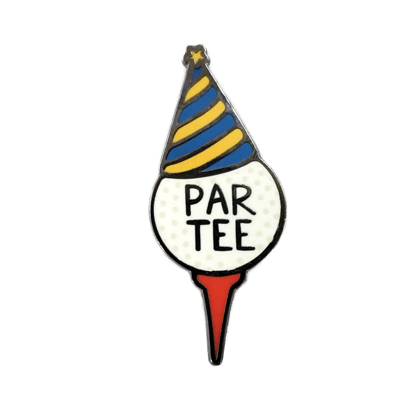 Par Tee Golf Pun Enamel Pin