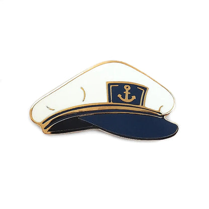 Captain's Hat Golf Ball Marker