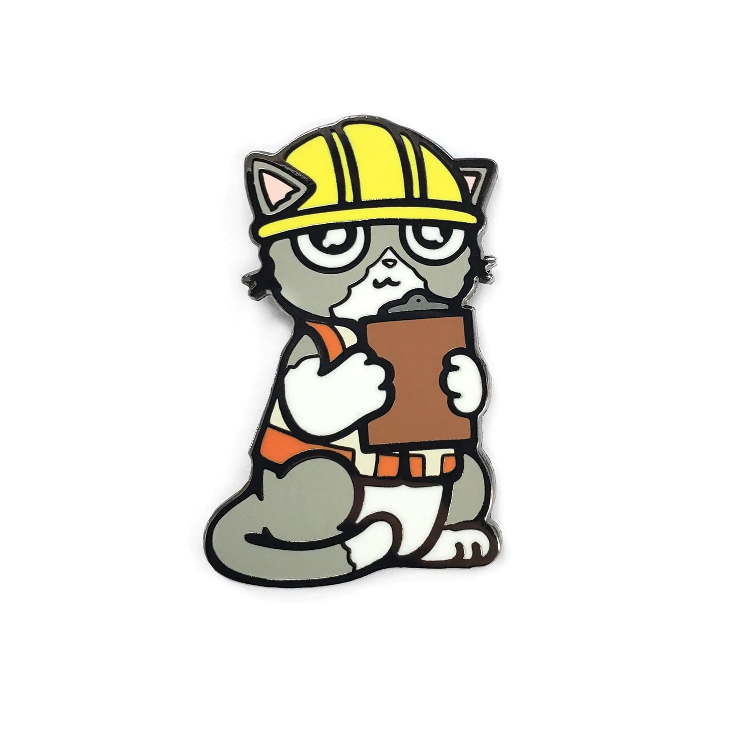 Construction Cat Golf Ball Marker