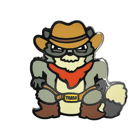 Cowboy Raccoon Golf Ball Marker