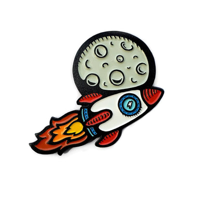 Rocket Ship Golf Ball Marker